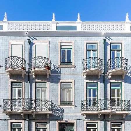 Apartmán Charming In A 19th Century Building Lisboa